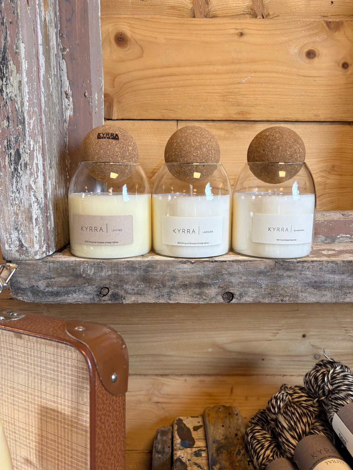 KYRRA | sheep tallow candle